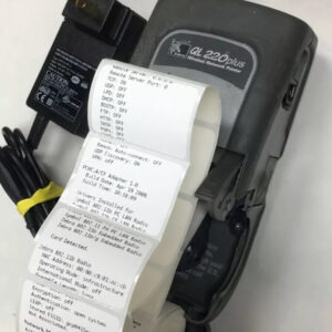 ZEBRA QL220 QL220 PLUS Q2C-LUFA0000-R2 Mobile Thermal LabelPrinter with battery