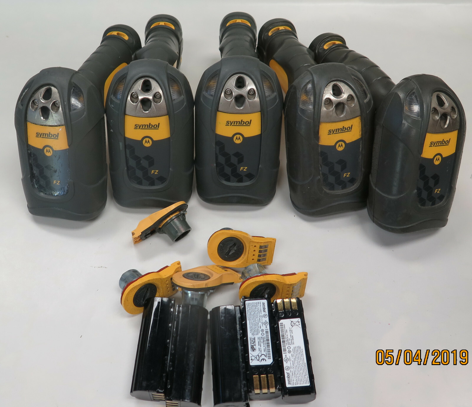Lot of 5 Motorola Symbol Barcode Scanner LS3578 1D Wireless Grade B