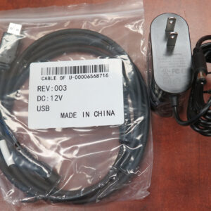 Powered USB cable for Zebra Motorola Scanner STB3678 Cradle FLB3678 DS3678 w/ PS