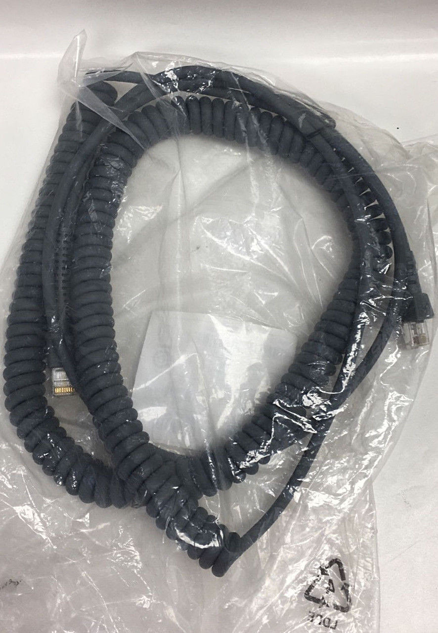BRAND NEW Symbol Barcode Scanner Coiled Synapse Cable CBA-S04-C16ZAR