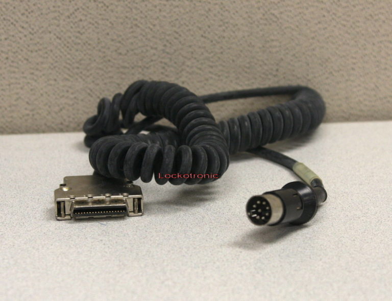 Original Zebra Ql320 Interface Cable Bl13285 2 Coiled Cable Lockotronic 8086