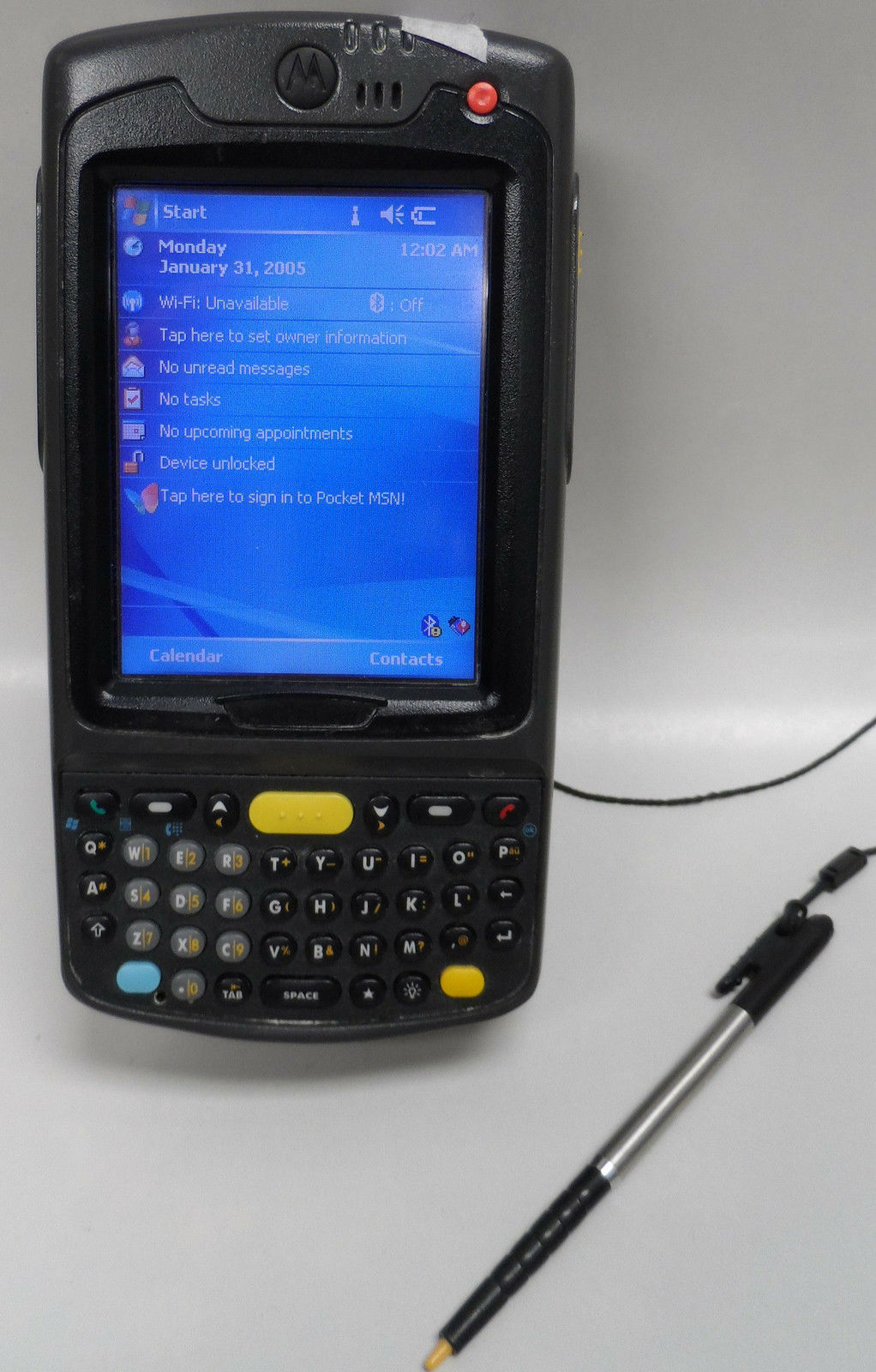 Motorola Symbol MC70 MC7090-PK0DCRQA7WR Windows Mobile 6.1 Barcode Scanner WiFi