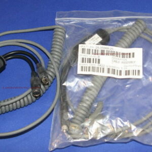 Symbol Barcode Scanner coiled cable 25-16458-20 with PS2 25-35988-20 CBA